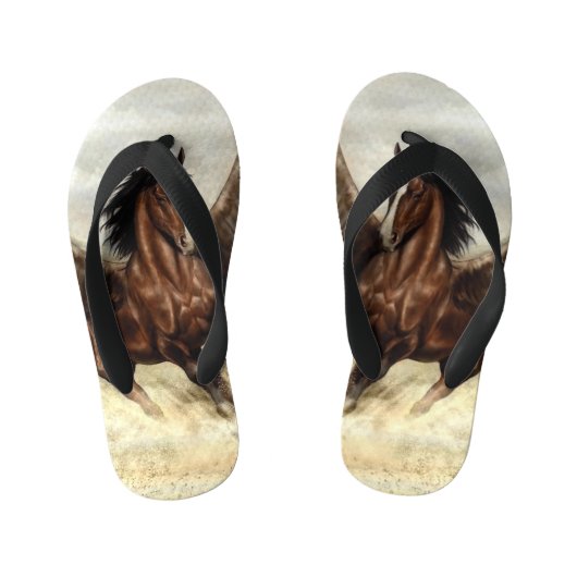 Winged Pegasus Kinder Teenslippers (Voetbed)