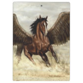 Winged Pegasus Klembord (Achterkant)