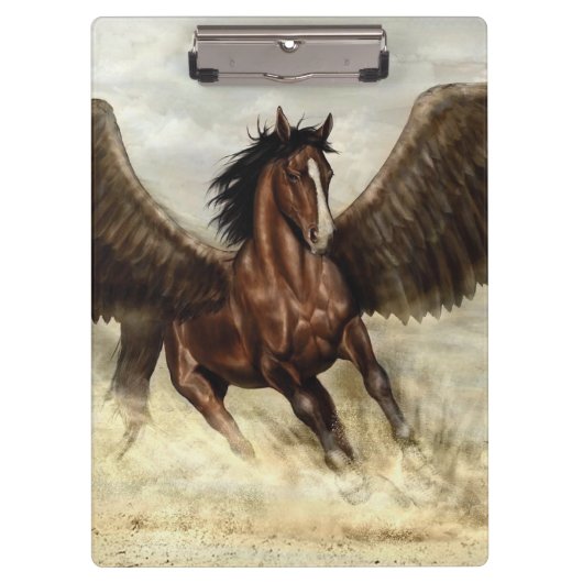 Winged Pegasus Klembord (Voorkant)