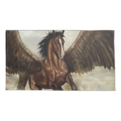 Winged Pegasus Kussensloop (Achterkant-Links)