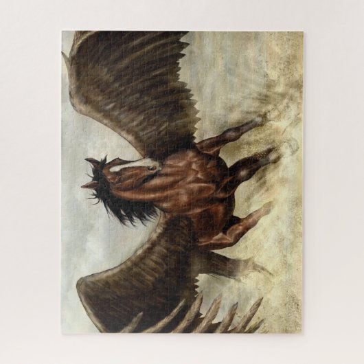 Winged Pegasus Legpuzzel (Verticaal)