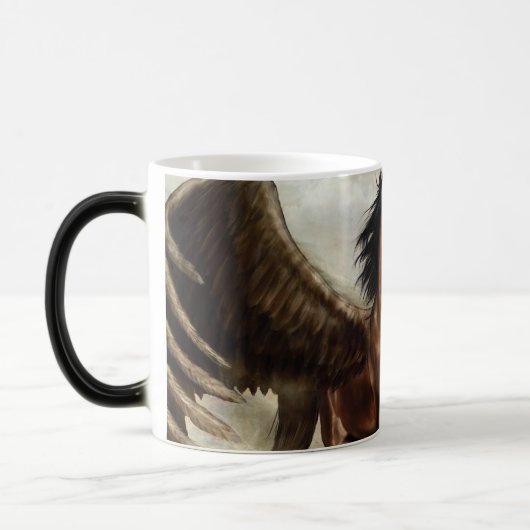 Winged Pegasus Magische Mok (Links)