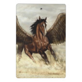 Winged Pegasus Mini Klembord (Achterkant)
