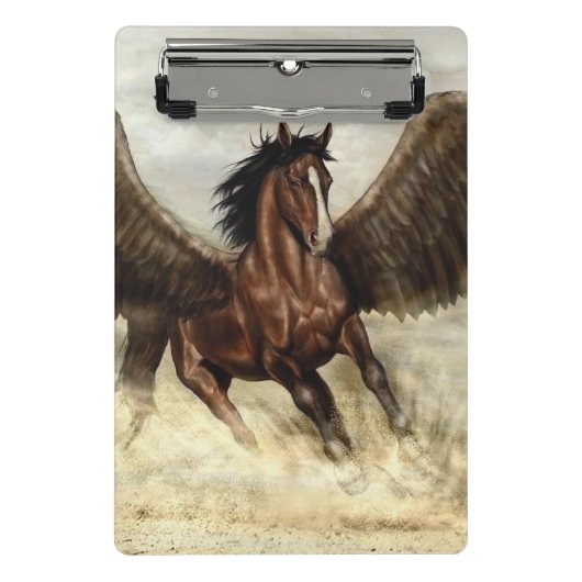 Winged Pegasus Mini Klembord (Voorkant)