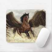 Winged Pegasus Muismat (Met muis)
