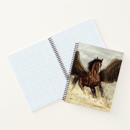 Winged Pegasus  Notitieboek (Binnen)