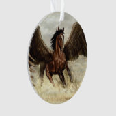 Winged Pegasus Ornament (voorkant)