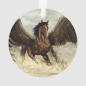 Winged Pegasus Ornament (achterkant)