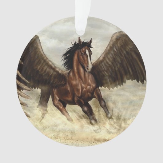 Winged Pegasus Ornament (voorkant)