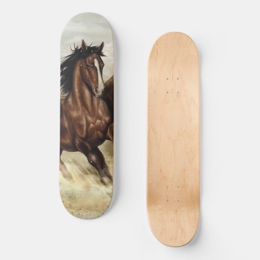 Winged Pegasus Persoonlijk Skateboard (Voorkant)