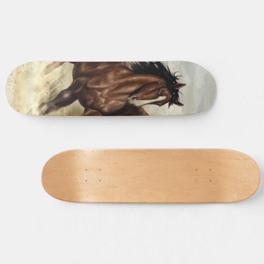 Winged Pegasus Persoonlijk Skateboard (Horizontaal)
