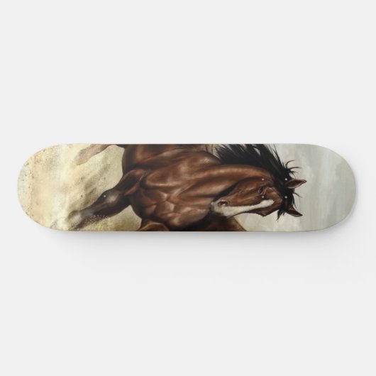 Winged Pegasus Persoonlijk Skateboard (Horizontaal)