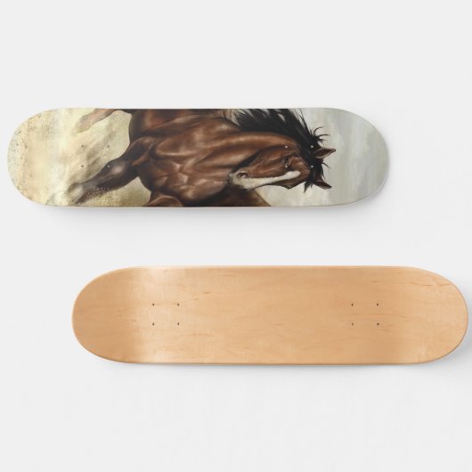 Winged Pegasus Persoonlijk Skateboard (Horizontaal)