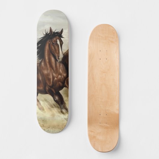 Winged Pegasus Persoonlijk Skateboard (Voorkant)