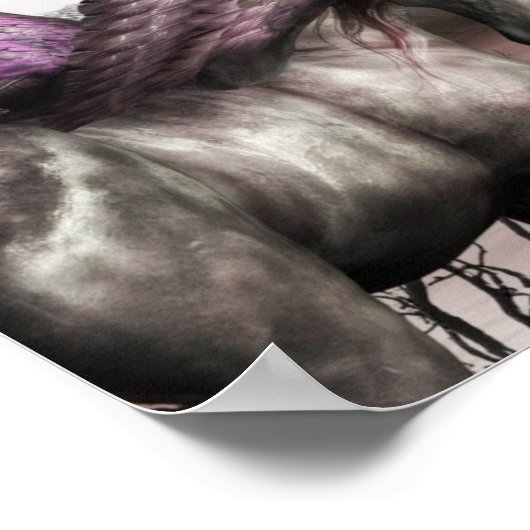 Winged Pegasus-Poster Poster (Hoek)