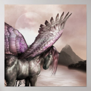 Winged Pegasus-Poster Poster