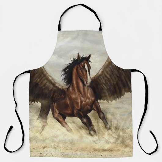Winged Pegasus Schort (Voorkant)