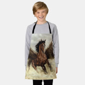 Winged Pegasus Schort (Gedragen)