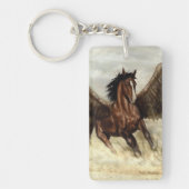 Winged Pegasus Sleutelhanger (Voorkant)