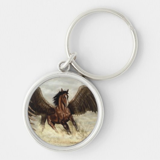 Winged Pegasus Sleutelhanger (Voorkant)