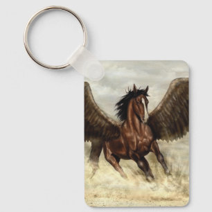 Winged Pegasus Sleutelhanger