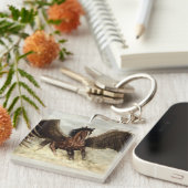 Winged Pegasus Sleutelhanger (Voorkant Rechts)