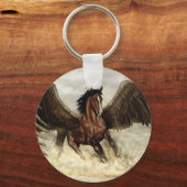 Winged Pegasus Sleutelhanger (Voorkant)