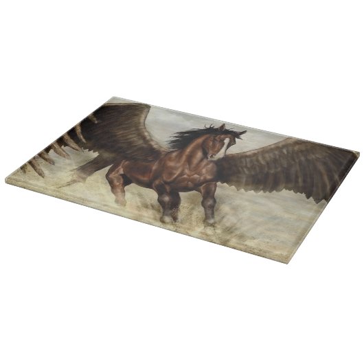 Winged Pegasus Snijplank (Hoek)