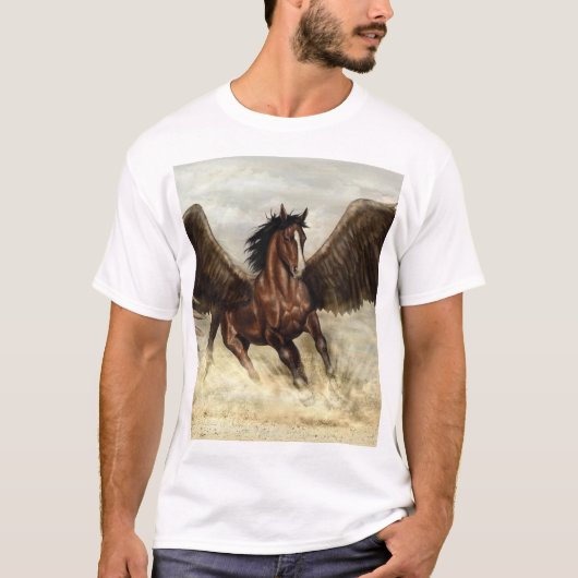 Winged Pegasus T-shirt (Voorkant)