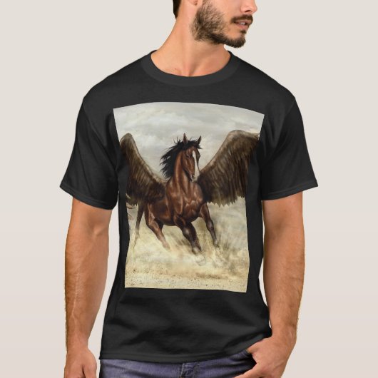 Winged Pegasus T-shirt (Voorkant)