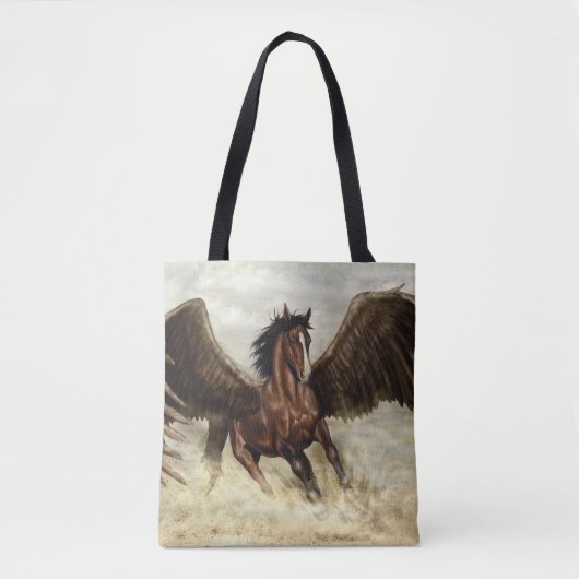 Winged Pegasus Tote Bag (Voorkant)