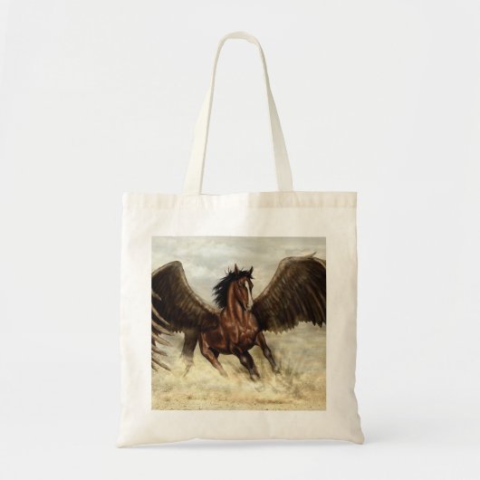 Winged Pegasus Tote Bag (Voorkant)
