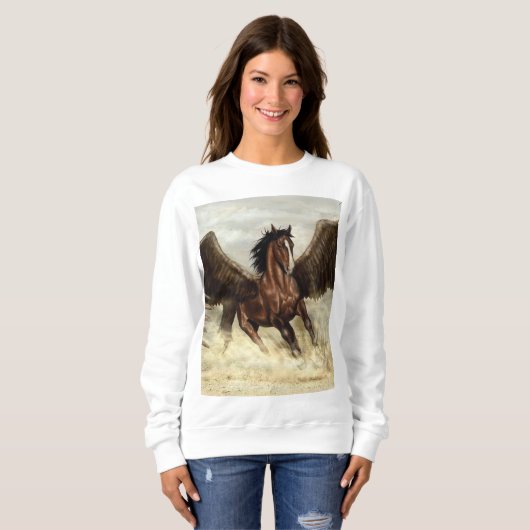 Winged Pegasus Trui (Voorkant volledig)