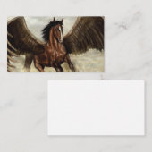 Winged Pegasus Visitekaartje (Voorkant / Achterkant)