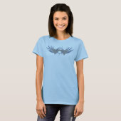 Winged Rev Women's Light T-shirt (Voorkant volledig)