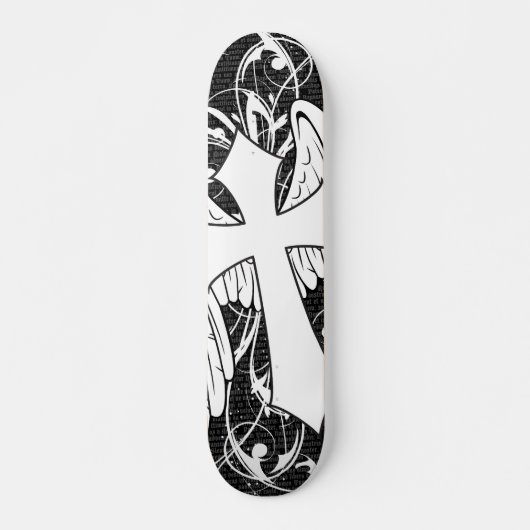Winged schaarplaat skateboard (Voorkant)