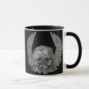 Winged schedel mok