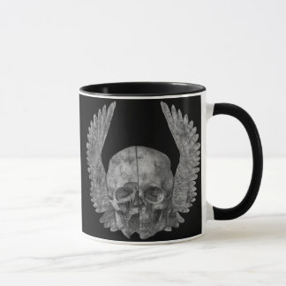 Winged schedel mok