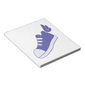Winged schoenen notitieblok (Schuin)