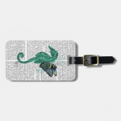 Winged Seahorse Bagagelabel (Voorkant horizontaal)