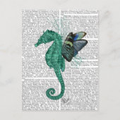 Winged Seahorse Briefkaart (Voorkant)