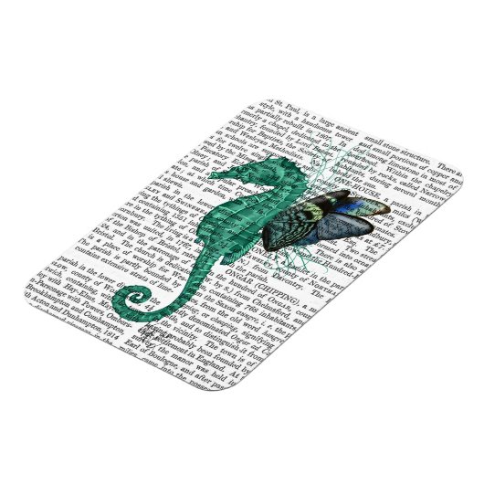 Winged Seahorse Magneet (Linkerzijde)