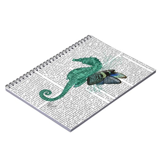 Winged Seahorse Notitieboek (Linkerzijde)