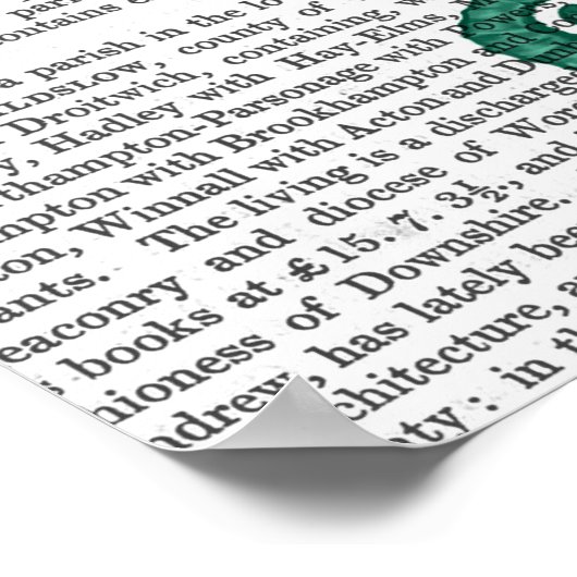 Winged Seahorse Poster (Hoek)