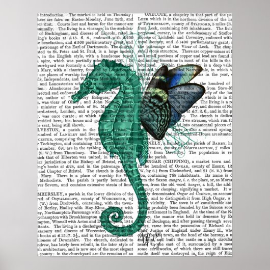 Winged Seahorse Poster (Voorkant)