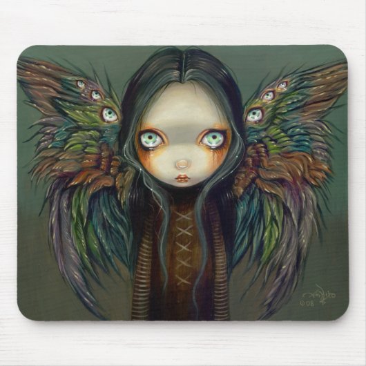 "Winged Seer" Mousepad Muismat (Voorkant)