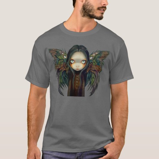 Winged Seer SHIRT gothic angel surrealisme (Voorkant)