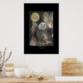 WINGED SPIRITS Raptor Art Poster (Keuken)