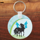 Winged steed Sleutelhanger (Voorkant)