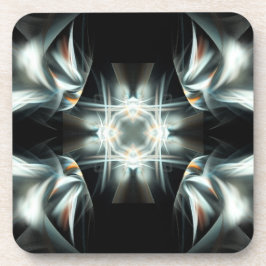 Winged ster in zwart-wit onderzetter